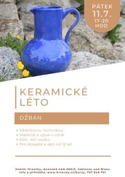 Keramické léto - Džbán - 11.7.